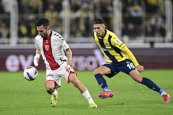 Trio ekibi Fenerbahçe - Samsunspor maçında tartışmalı pozisyonlara noktayı koydu  - 12. Foto