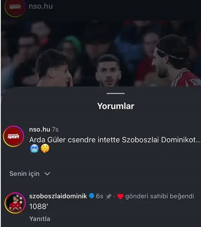 Szoboszlai'den çirkin paylaşım: Sahada cevap veremediği Arda Güler'e sosyal medyada salladı  - 5. Foto