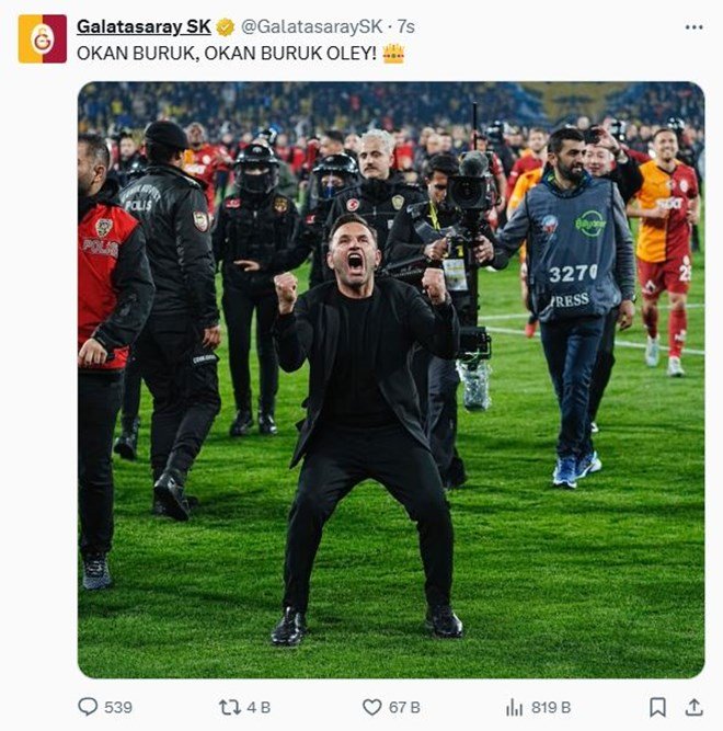 411b3b1d1d48481ba619f0bc1a82964d Galatasaray'dan Jose Mourinho ve Acun Ilıcalı'ya olay gönderme  - 5. Foto
