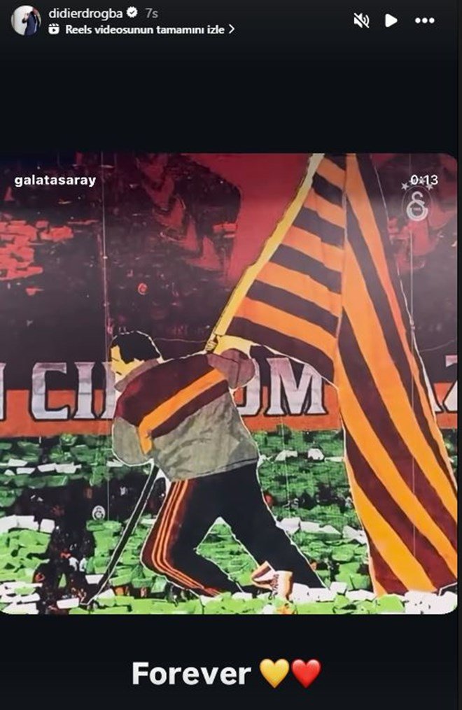 dccd9c0e28114b64ad2cc81d9929e05b Didier Drogba'dan derbi sonrası peş peşe paylaşımlar geldi  - 2. Foto