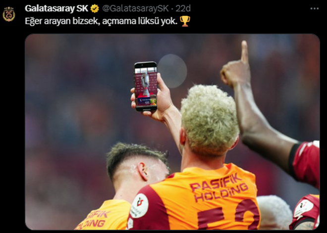 Galatasaray'dan şampiyonluk sonrası peş peşe paylaşımlar: Fenerbahçe ve Beşiktaş'a gönderme  - 6. Foto