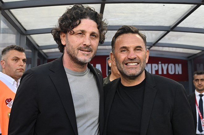 5b7d92eefe8942df9ac2934543b6b3da-2 Basın toplantısında flaş soru: Okan Buruk ve Fatih Tekke şaşırdı - 2. Foto