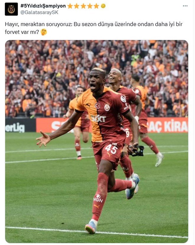 Galatasaray'dan Acun Ilıcalı'ya flaş gönderme: Anında binlerce beğeni aldı  - 2. Foto